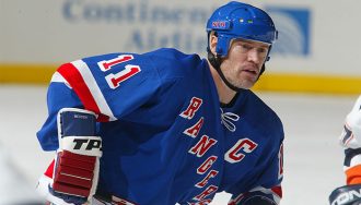 Mark Messier of New York Rangers