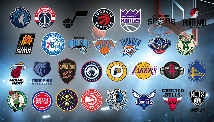 All 30 NBA Team Logos