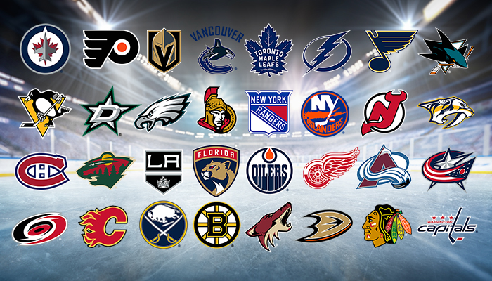 All 32 NHL Team Logos