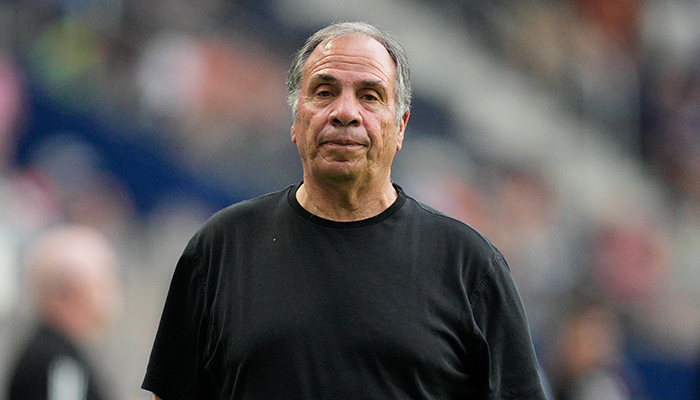 Bruce Arena as head coach of the New England Revolution