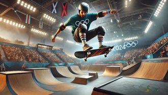 Men's pro skateboarders at Olympics