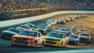 The NASCAR race weekend event