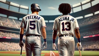 Freddie Freeman and Ronald Acuna Jr.