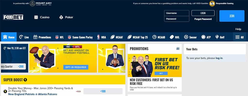 FoxBet USA - Overview & Rating: rules, support, sign up, free bets, site