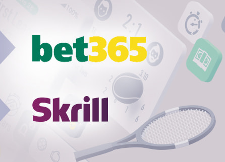 bet365 logo and skrill logo