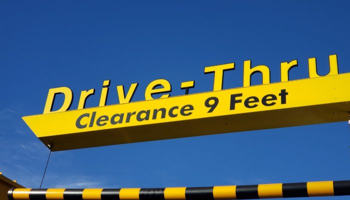 Drive-Thru Sign