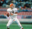 Bernie Kosar Playing for Cleveland Browns