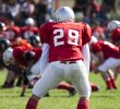 Football college field pitch