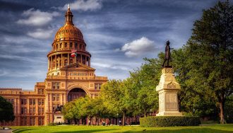 Texas state capital Austin America